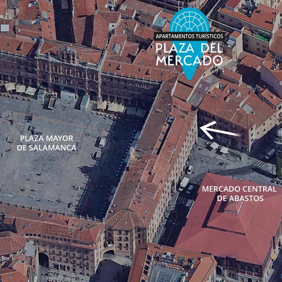 Apartamento Ático Plaza Mercado 4,5 Salamanca Exterior foto